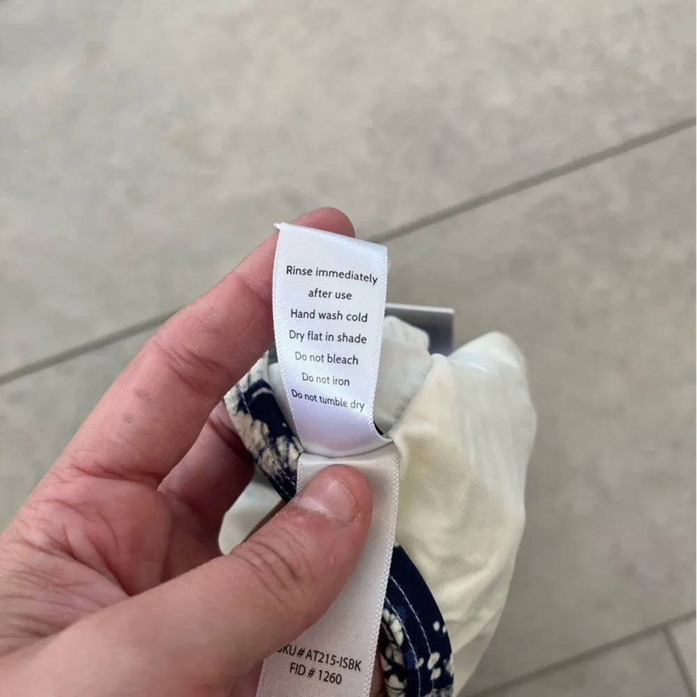 Faherty x Andie Swim Island Baltic Floral Valencia Top XXL Crossback Bohemian - Image 8