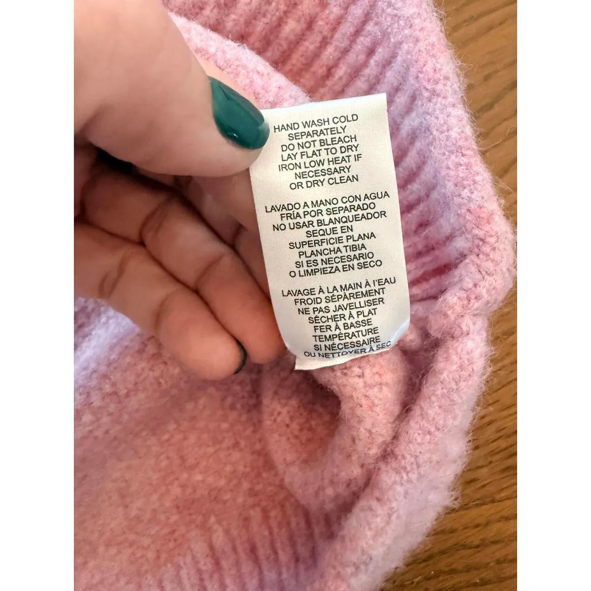 KUT from the Kloth Women's Pink Turtleneck Sweater - Image 5