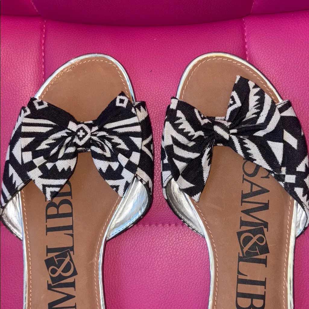 Sam & Libby Bow Sandals - Image 2