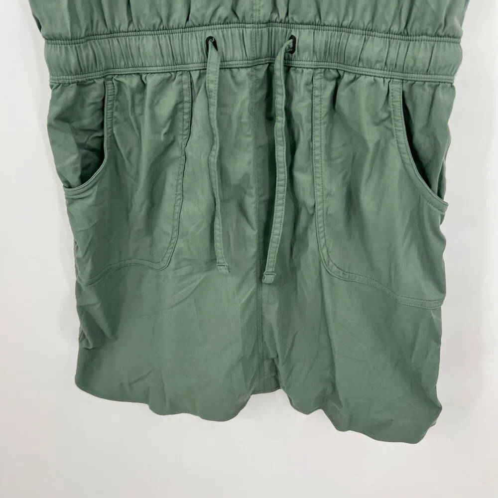 The North Face Athletic Dress Women's small Green Sleeveless Lightweight Nylon - Image 4