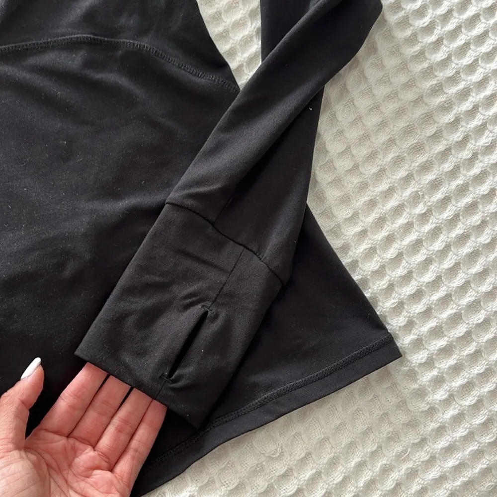 VARLEY Marvale Midlayer Half Zip Pullover Long Sleeve Top Black Size S $99 - Image 8