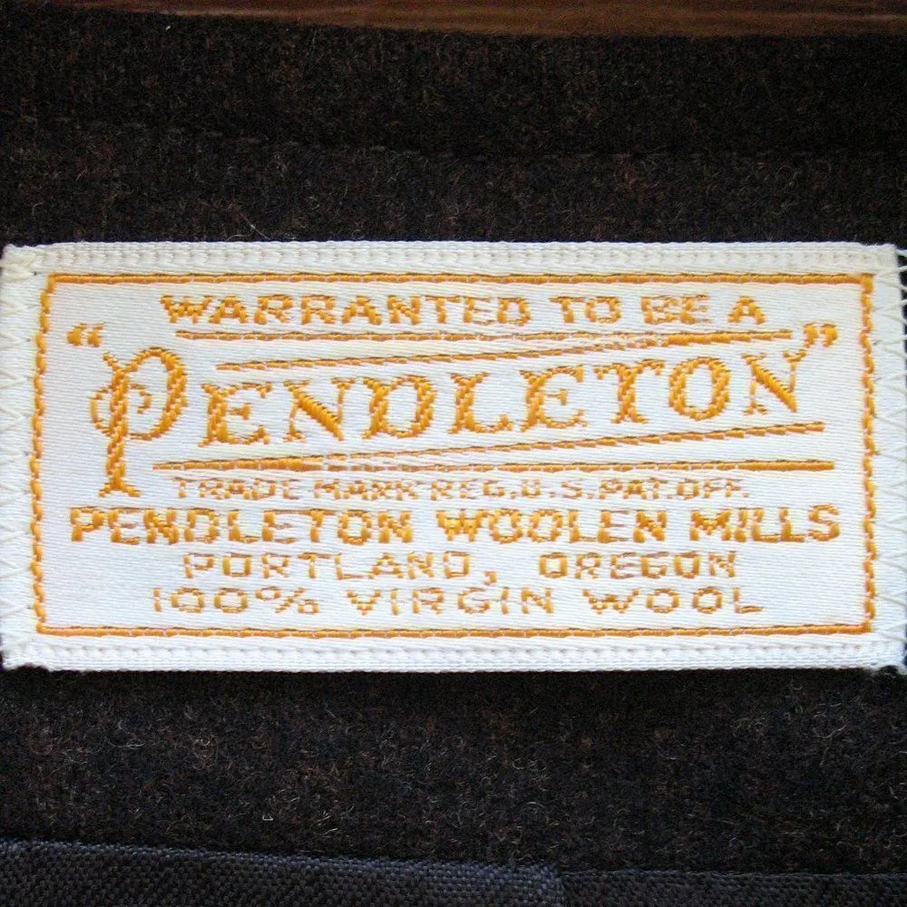 Pendleton Vintage 50's  Brown Jacket - Image 8