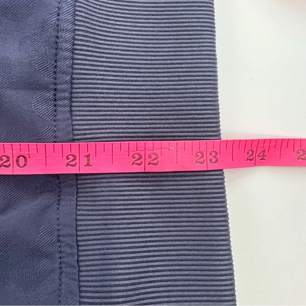 Athleta Brooklyn Bomber Jacket in Blue Leopard Size M - Image 7