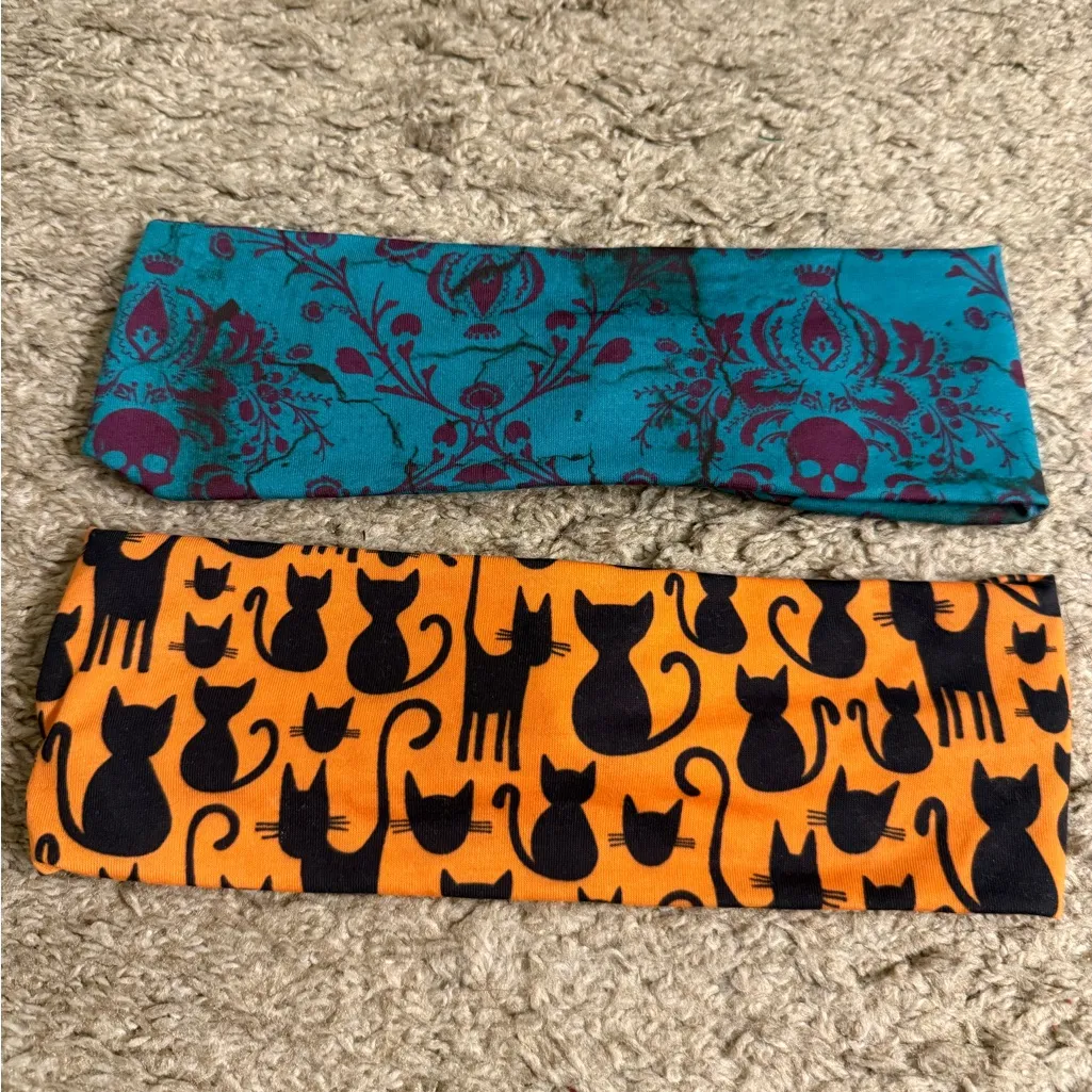Boutique Handmade Unique Knotted Printed Headbands - Image 2