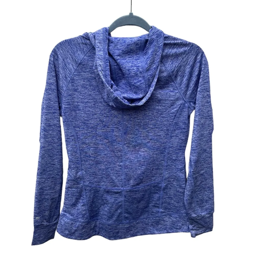 C9 CHAMPION BLUE SPACE DYE FULL ZIP ATHLETIC JACKET Size XS - Image 2