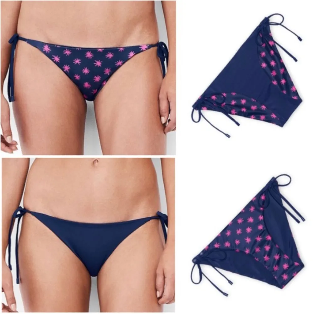 NEW Lands’ End Starry & Storm Reversible Bikini - Image 5