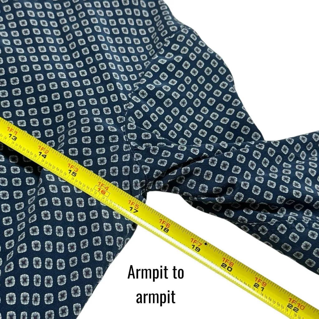 Theory Silk Bomber Jacket Zip Up Lightweight Geometric Artsy Old Money XS - Image 9