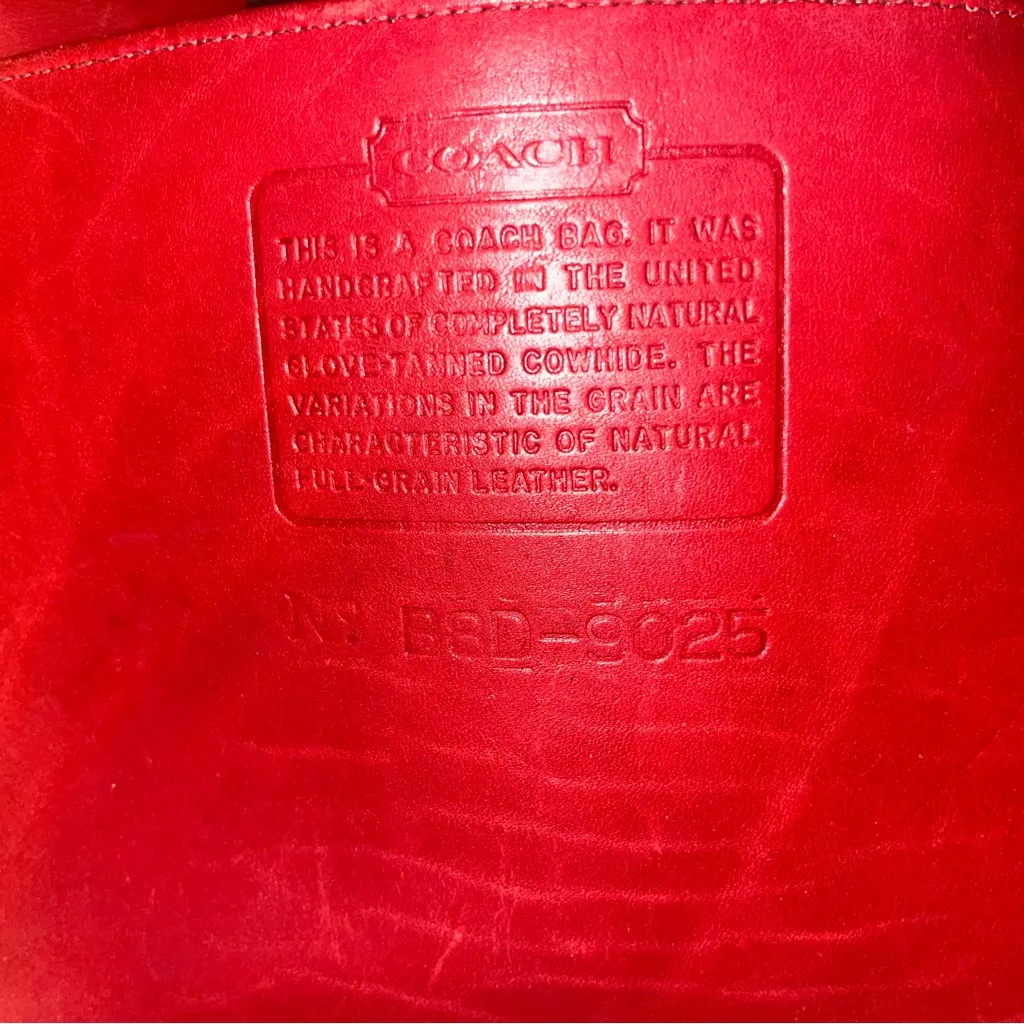 Coach Vintage Ergo Bag 9025 - Image 5