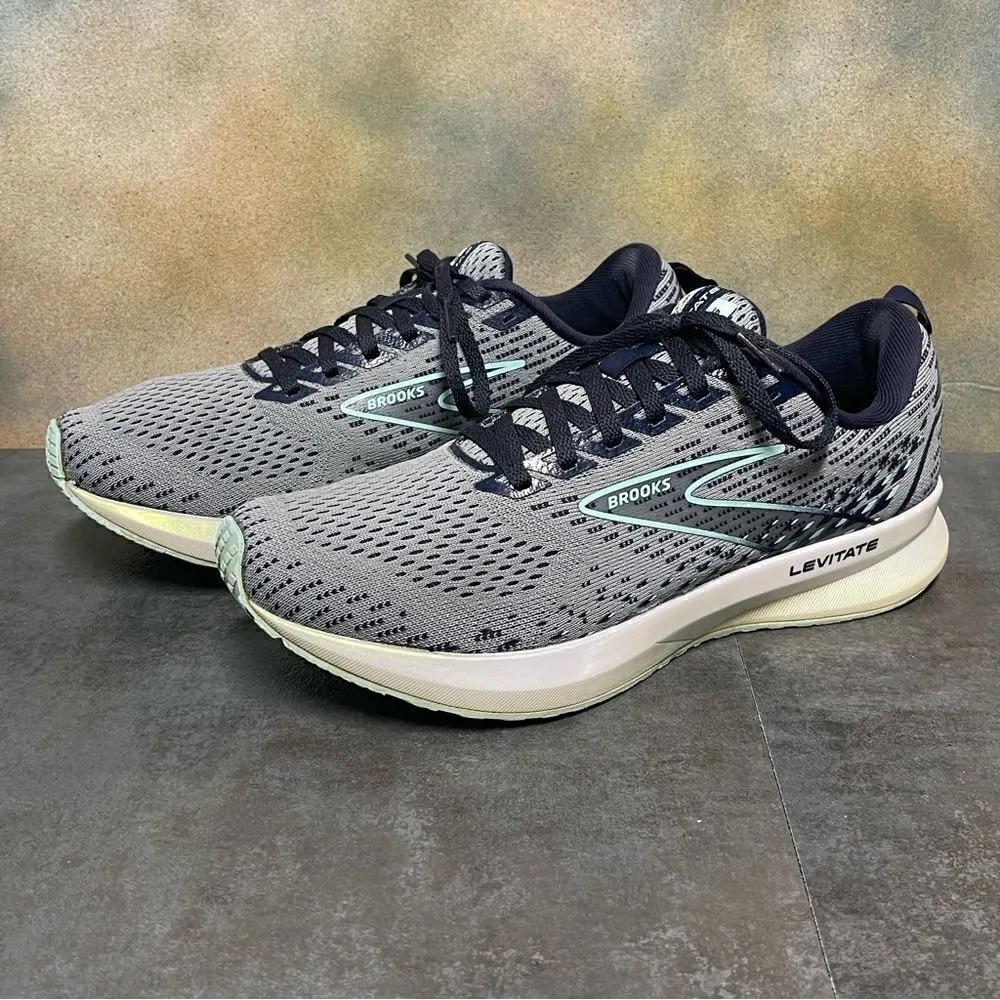 Brooks Levitate 5 1203571B069 Gray Women's Running Shoes Size 10B - Image 2