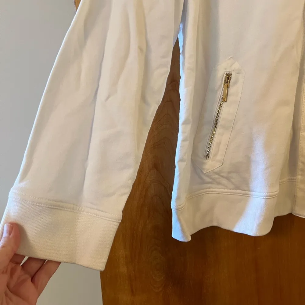 Lauren Ralph Lauren White Lounge Jacket RL Logo Crest Vintage Acapulco NWT 2X - Image 16