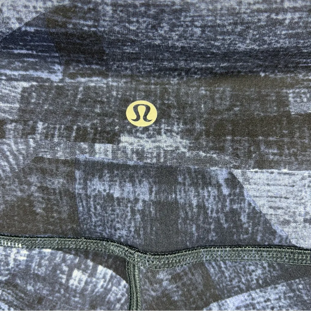 lululemon‎ athletica Blue Patterned Leggings - Image 4