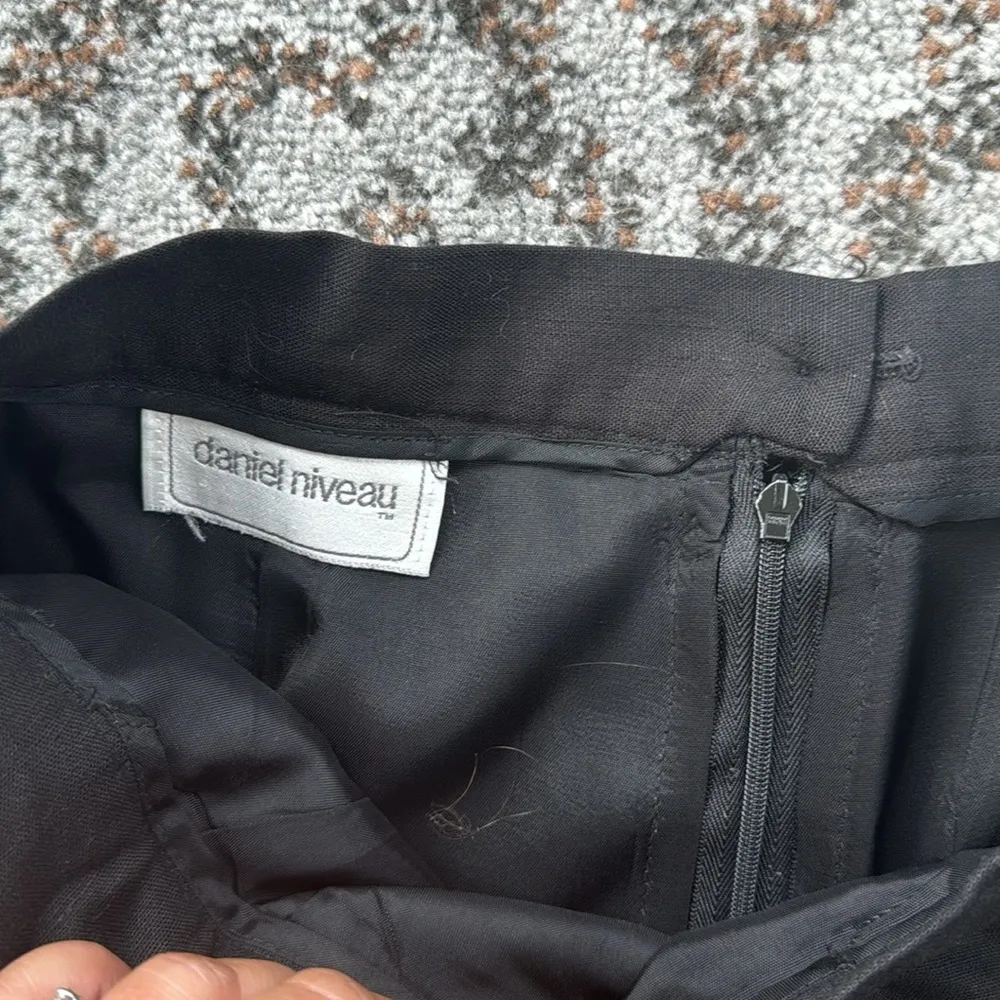 Vintage Daniel Niveau Two Piece Skirt Set Black White 12 - Image 10