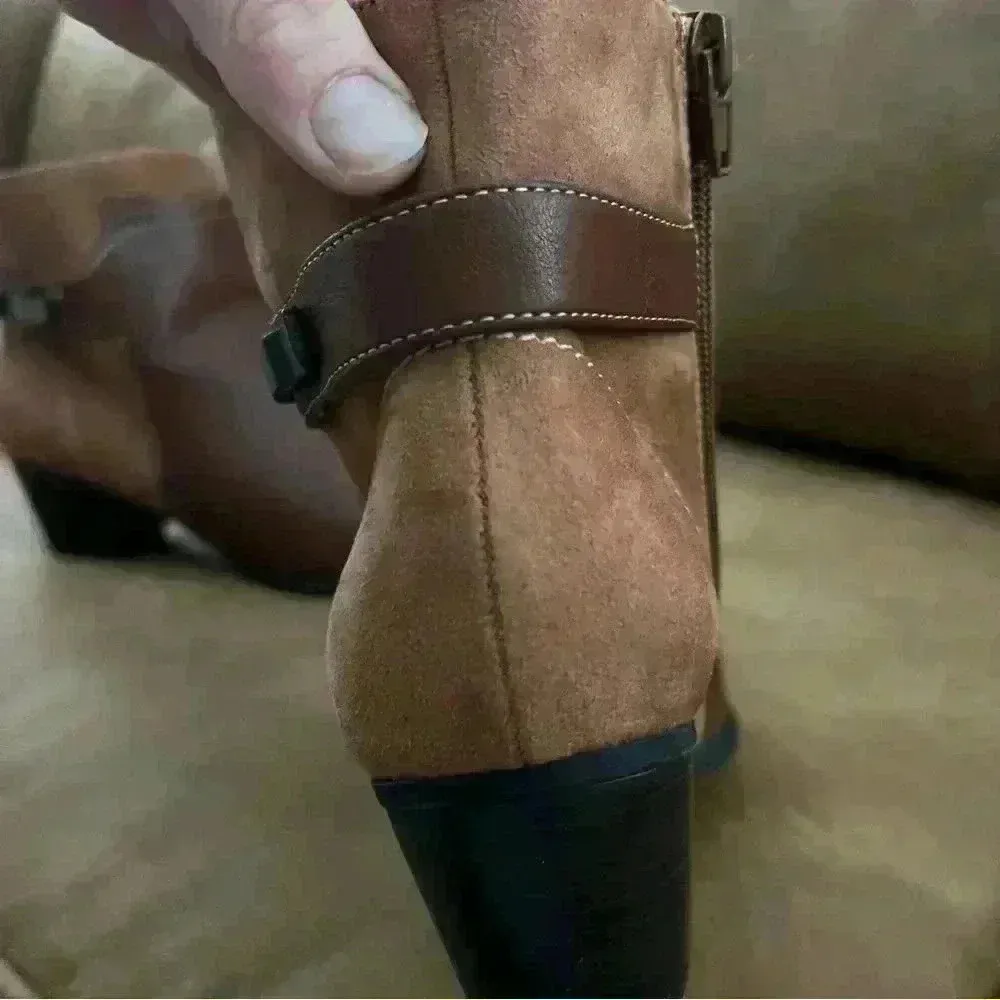 Naturalizer Ankle Booties size 7.5 Brown and Tan ankle boots - Image 7