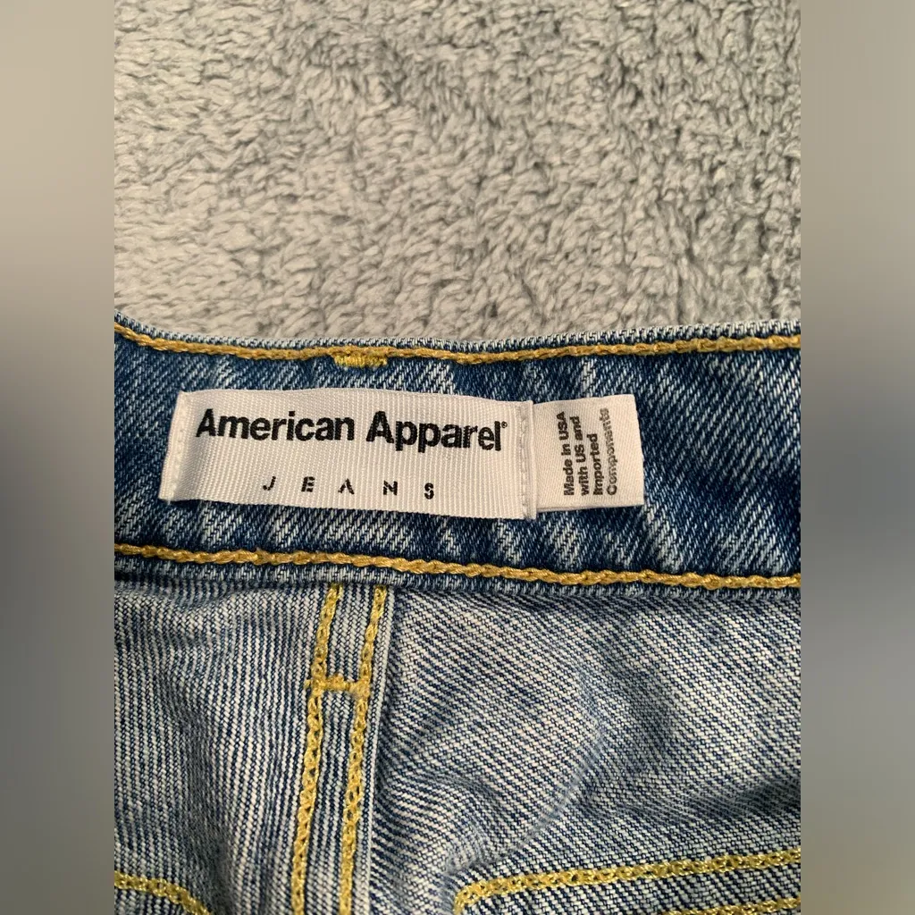 American apparel denim shorts 27 - Image 4