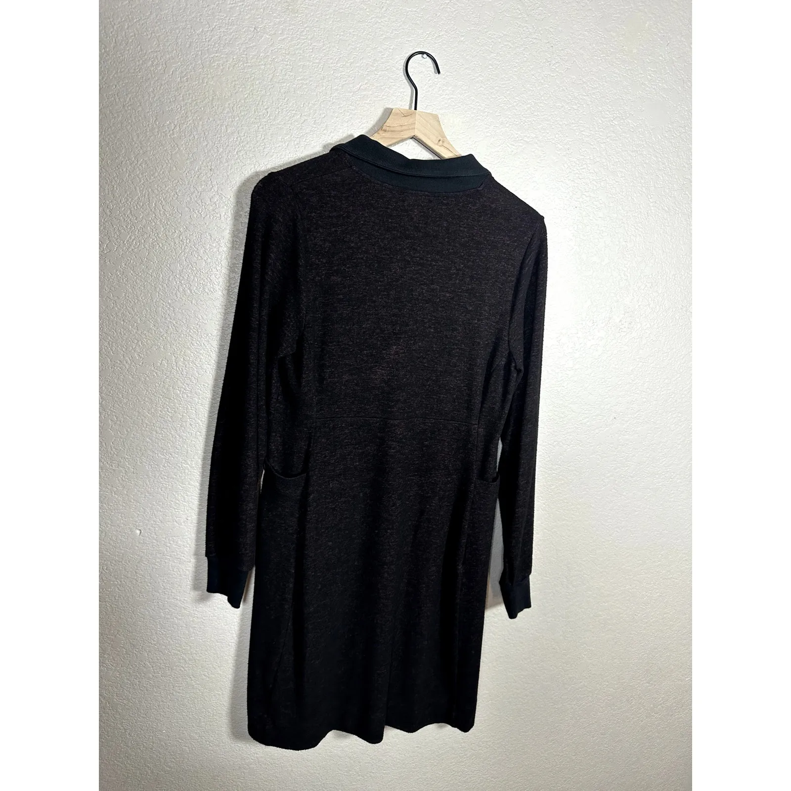 Cabi Cuddle Dress 4215 Burgundy black Sz Small - Image 7