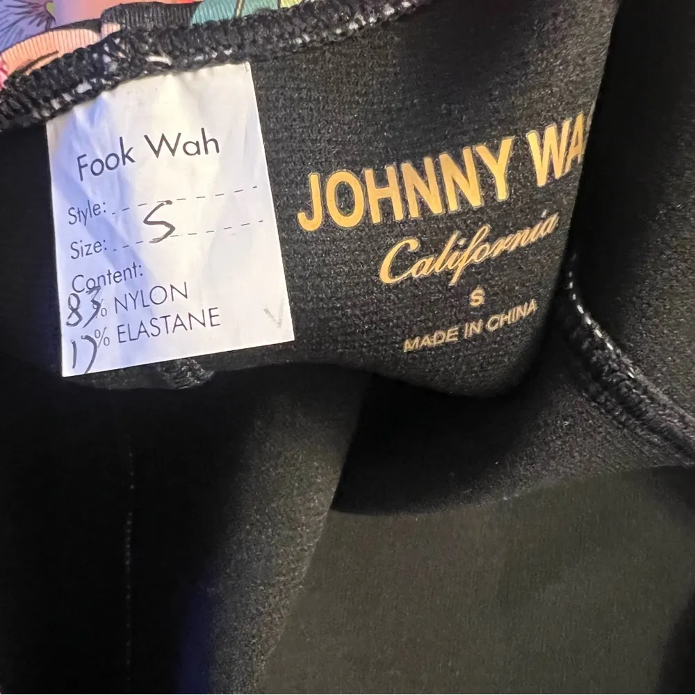 NWT‎ Johnny Was Cut Out Neoprene One Piece Women's Swimsuit Surf Suit Sample Tag - Image 5