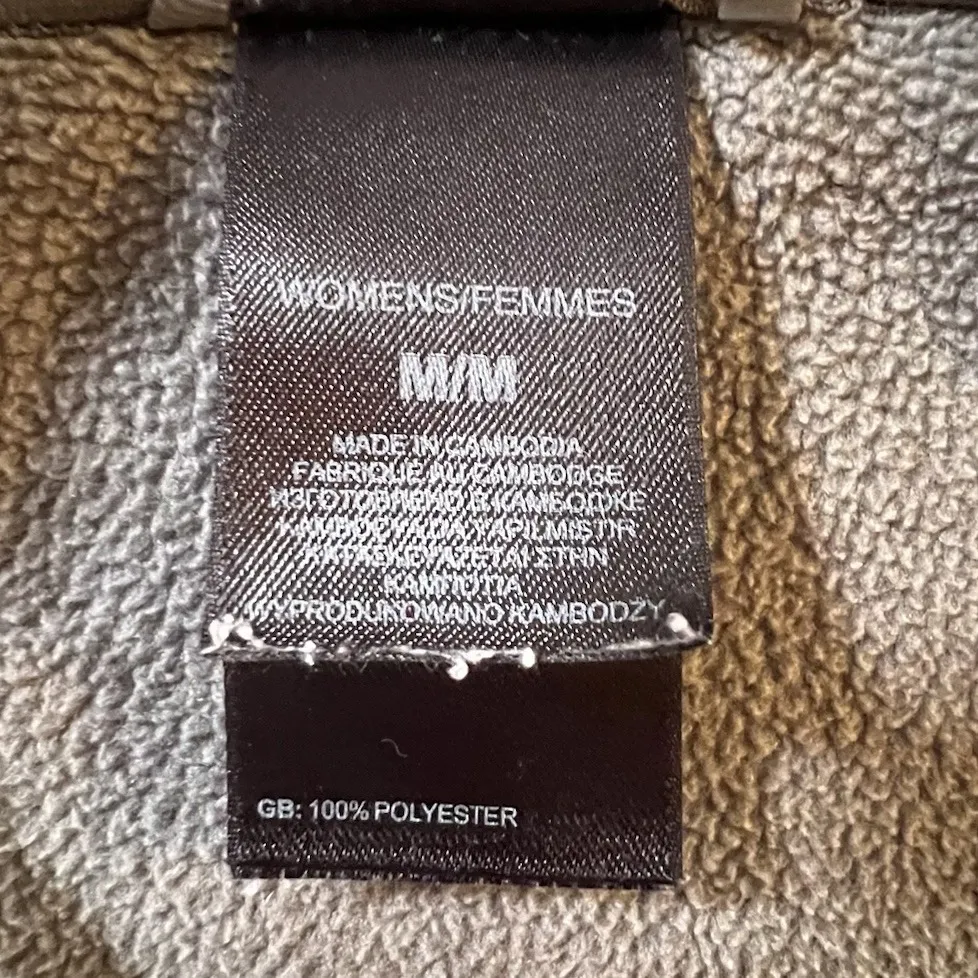 The North Face Women's TKA 100 Glacier Fleece Gray ¼ Zip Pullover‎ M Lightweight - Image 7