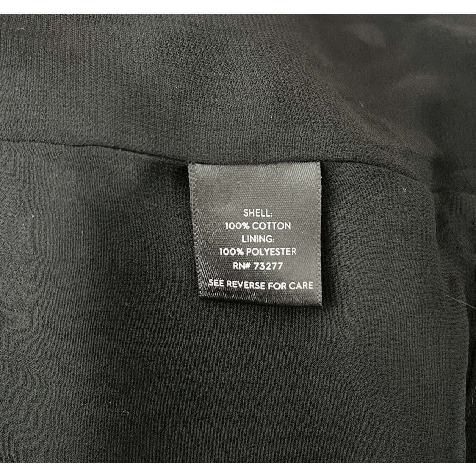 Simply Vera Vera Wang Vest Womens XS Black Eyelet Lace Tie Front Preppy Bohemian - Image 8