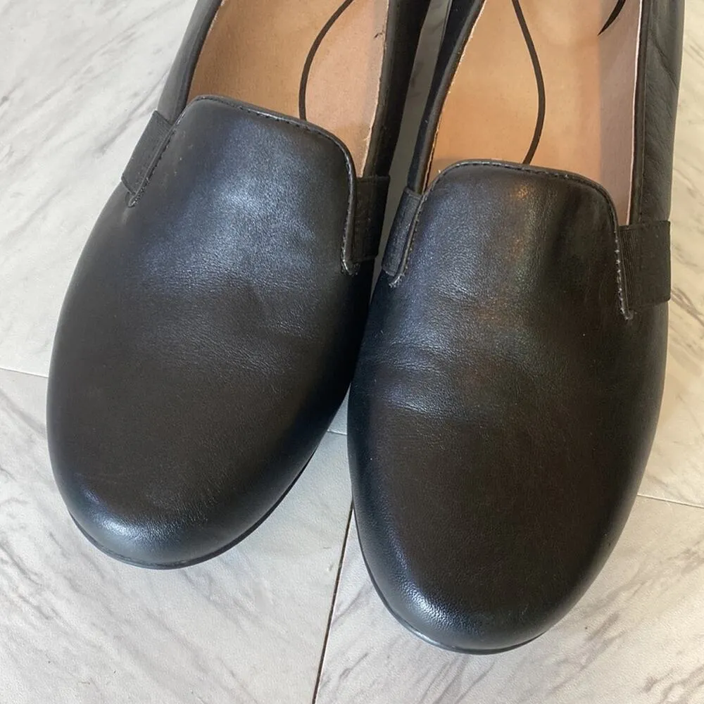 Dansko Black Nappa Leather Addy Slip On Comfort Shoes Size 42 / 12 - Image 5