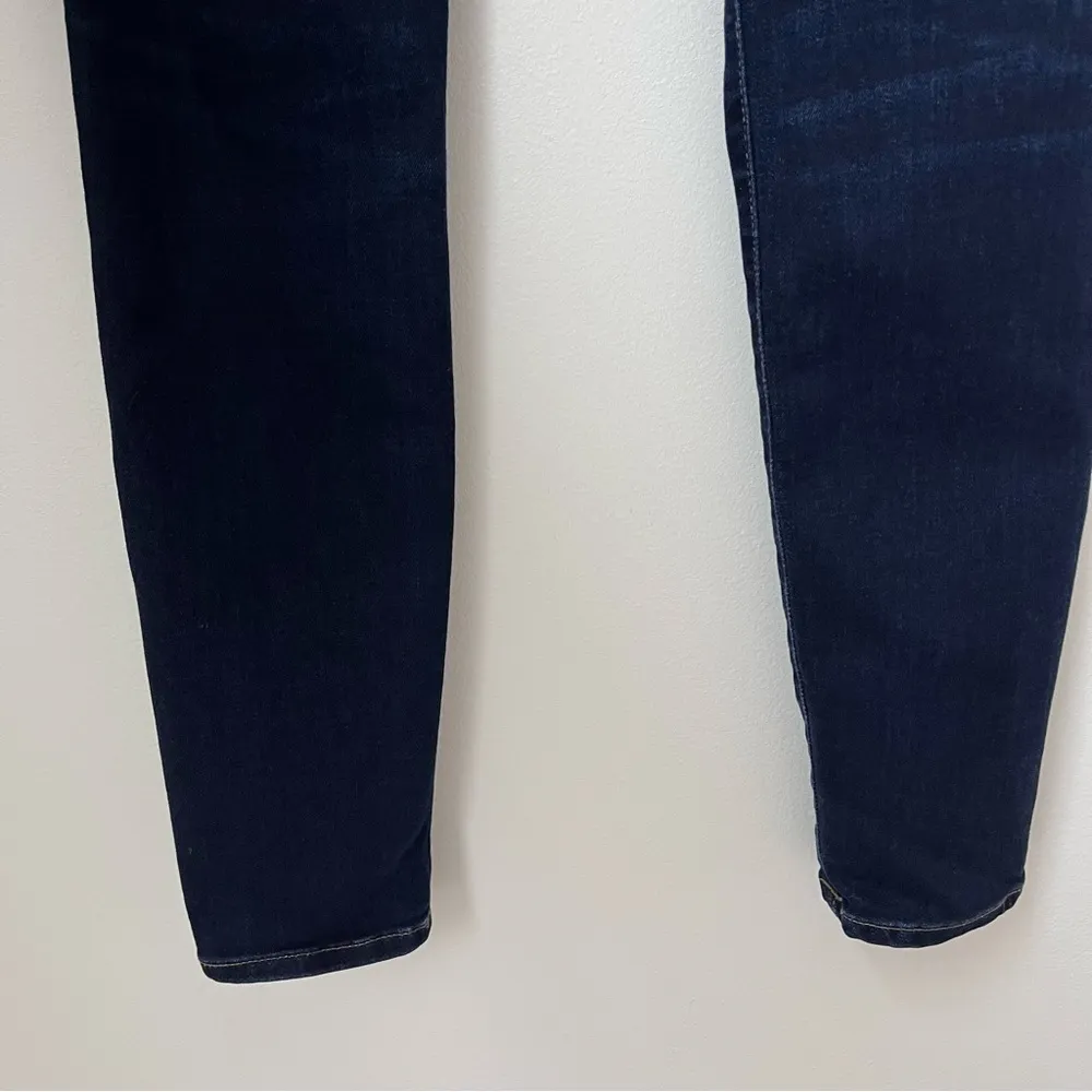 Madewell 9” Mid-Rise Skinny Jeans Women's Size 26 Dark Wash - Image 10