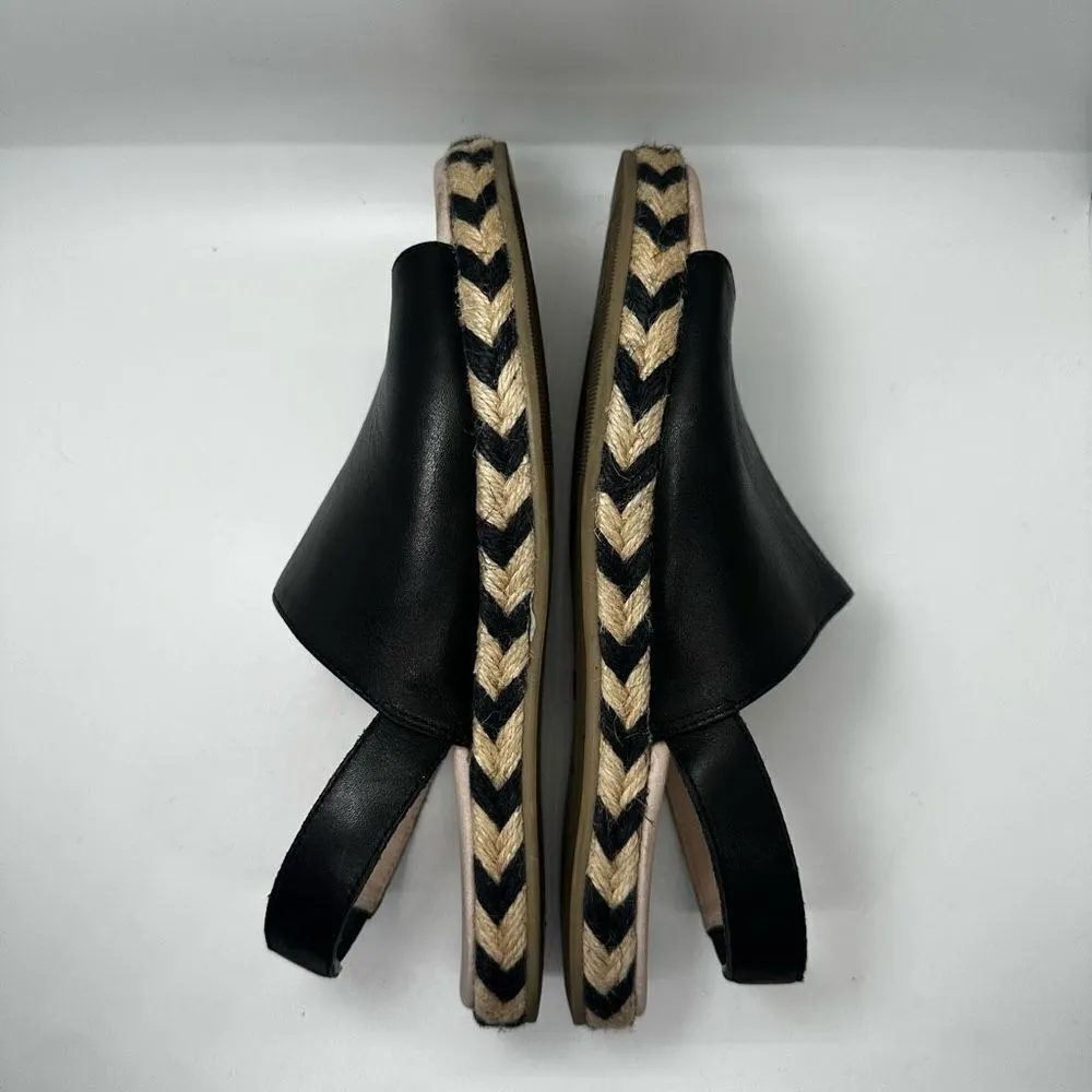 Matisse Capri Espadrille Sling Back Sandals Black Size 7 - Image 6