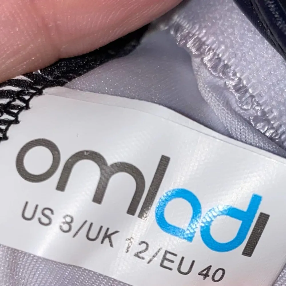 NWT Omladl Striped One Piece Bathing Suit - Image 3