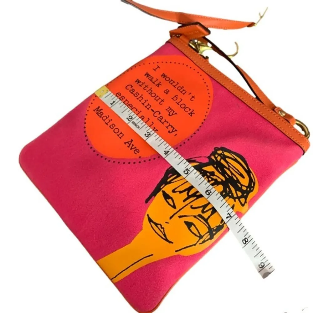 COACH Bonnie Cashin Tribute Canvas Crossbody with Kisslock Front Pocket - Image 10