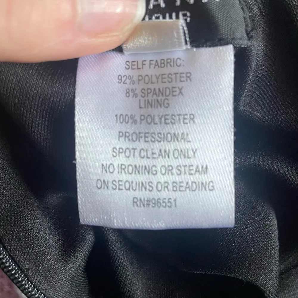 Faviana Crystal Sequin Cut-Out, Open Back, Bodycon Homecoming Dress - Image 14