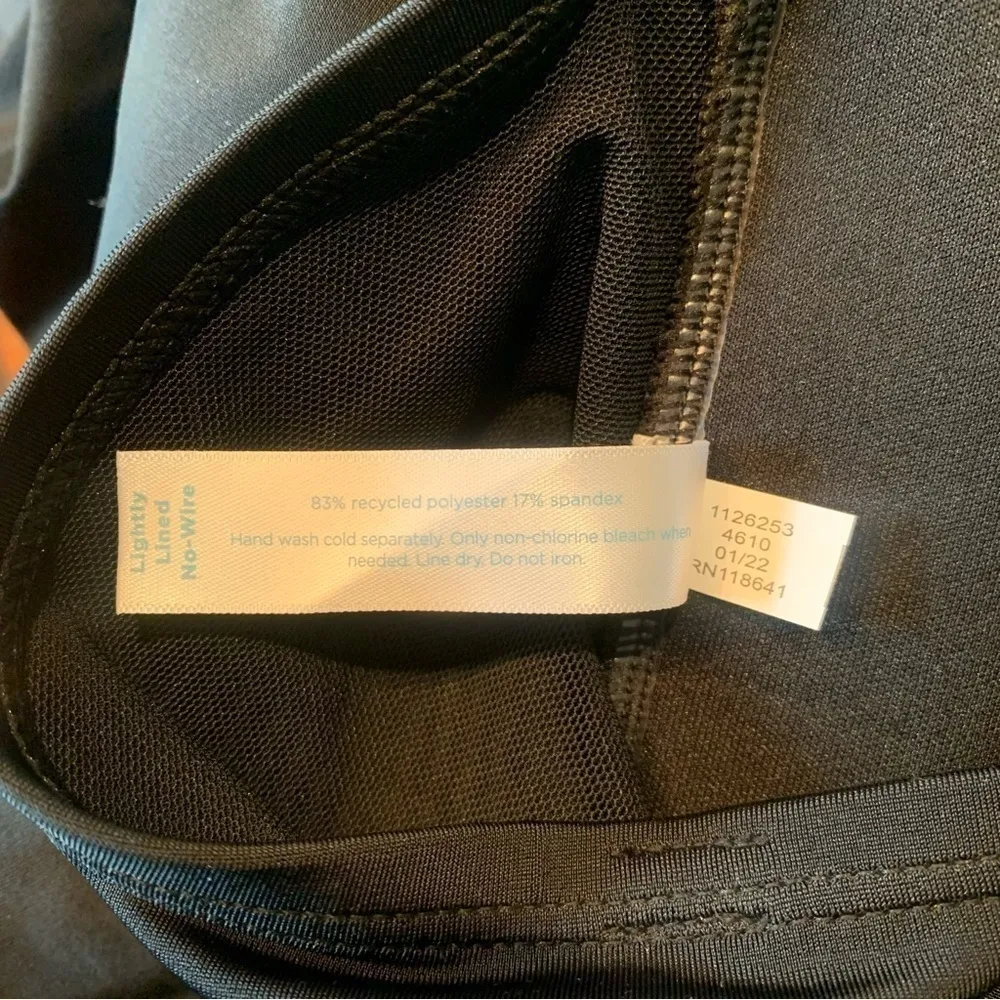 Women's Plus size Cacique Black Rainbow Strappy
Shoulder One-Piece Swim Suit - Image 9