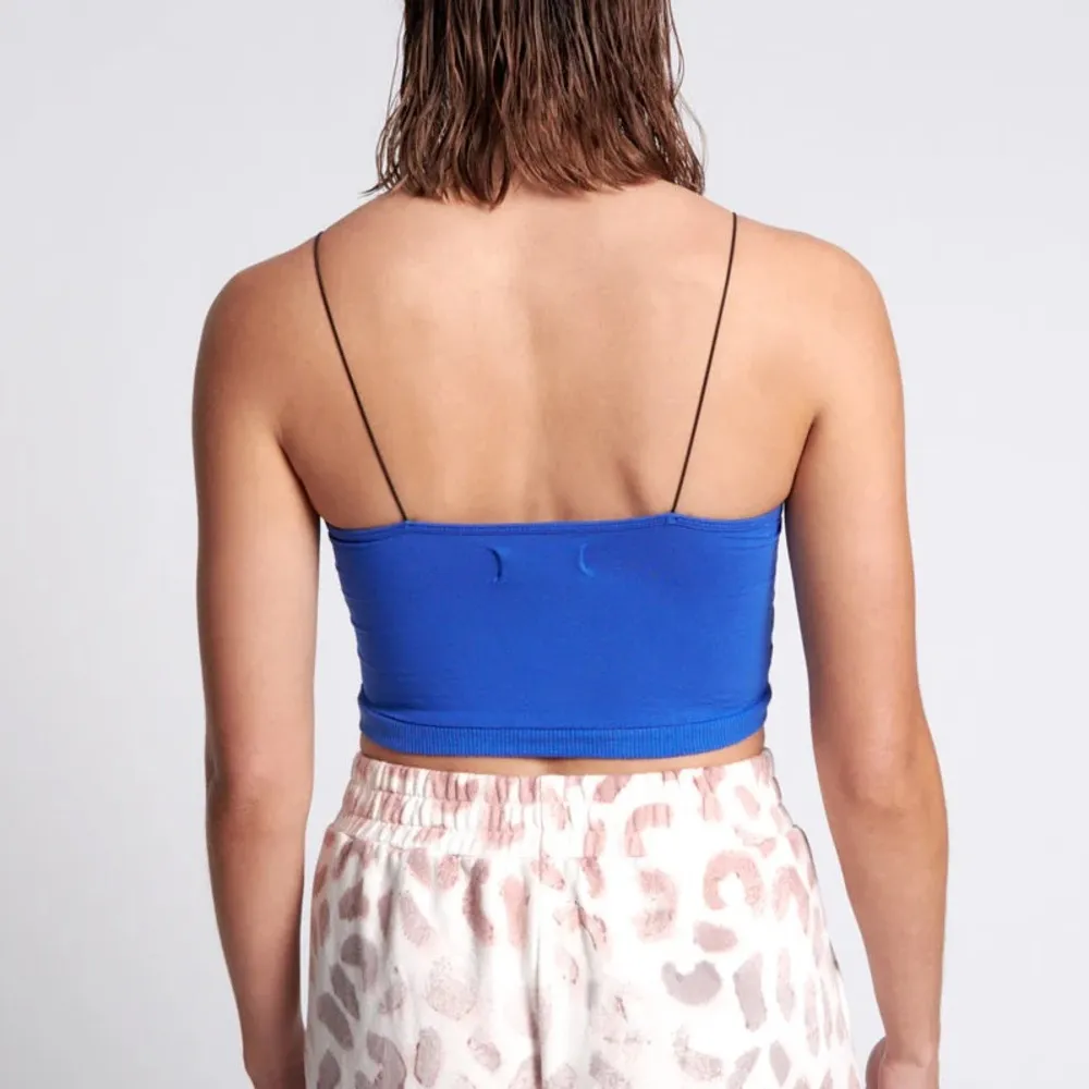 OneTeaspoon O.T.S String Crop Top, Electric Blue, Size Large, NWT - Image 2
