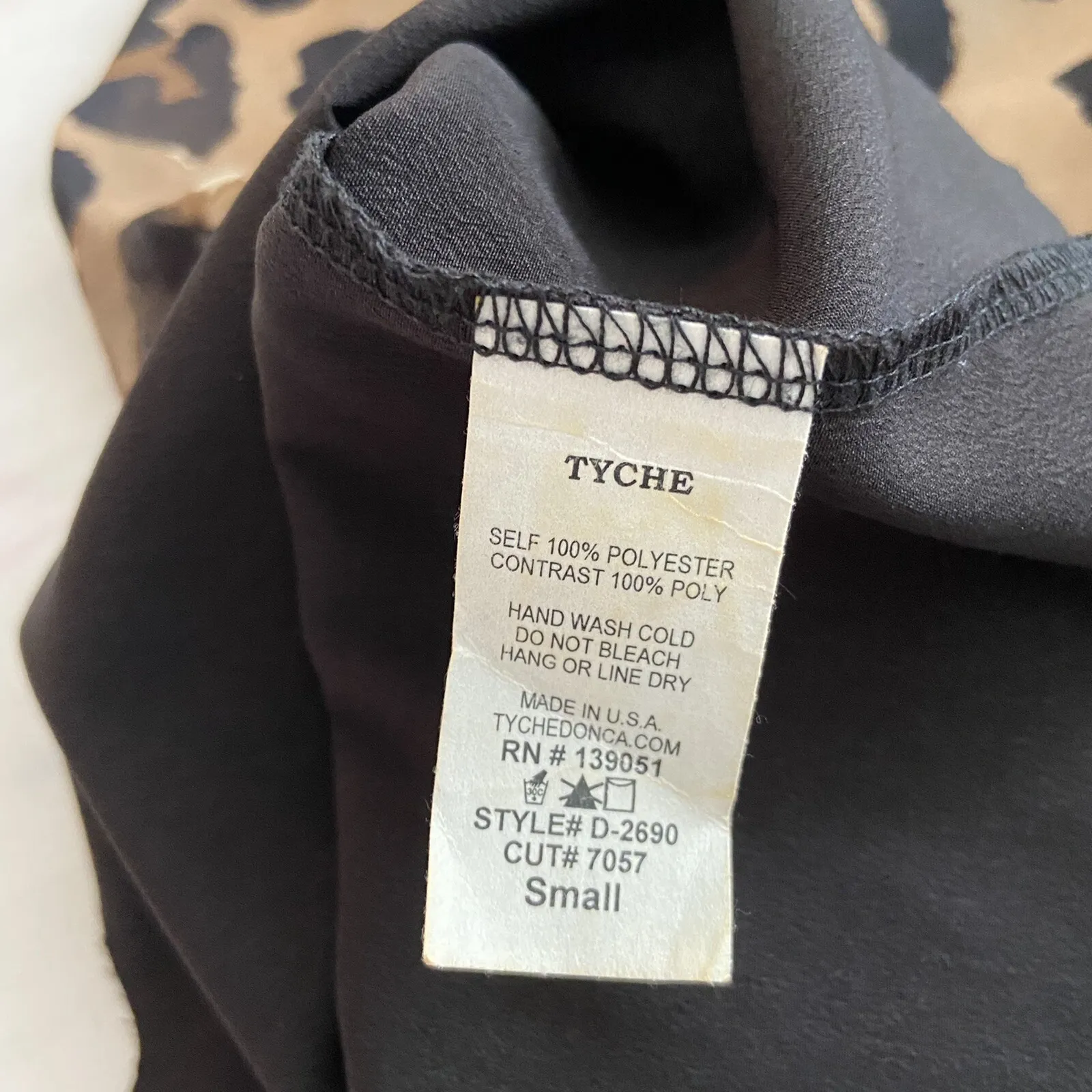 MOD Tyche spaghetti strap animal print shirt Size Small S - Image 5