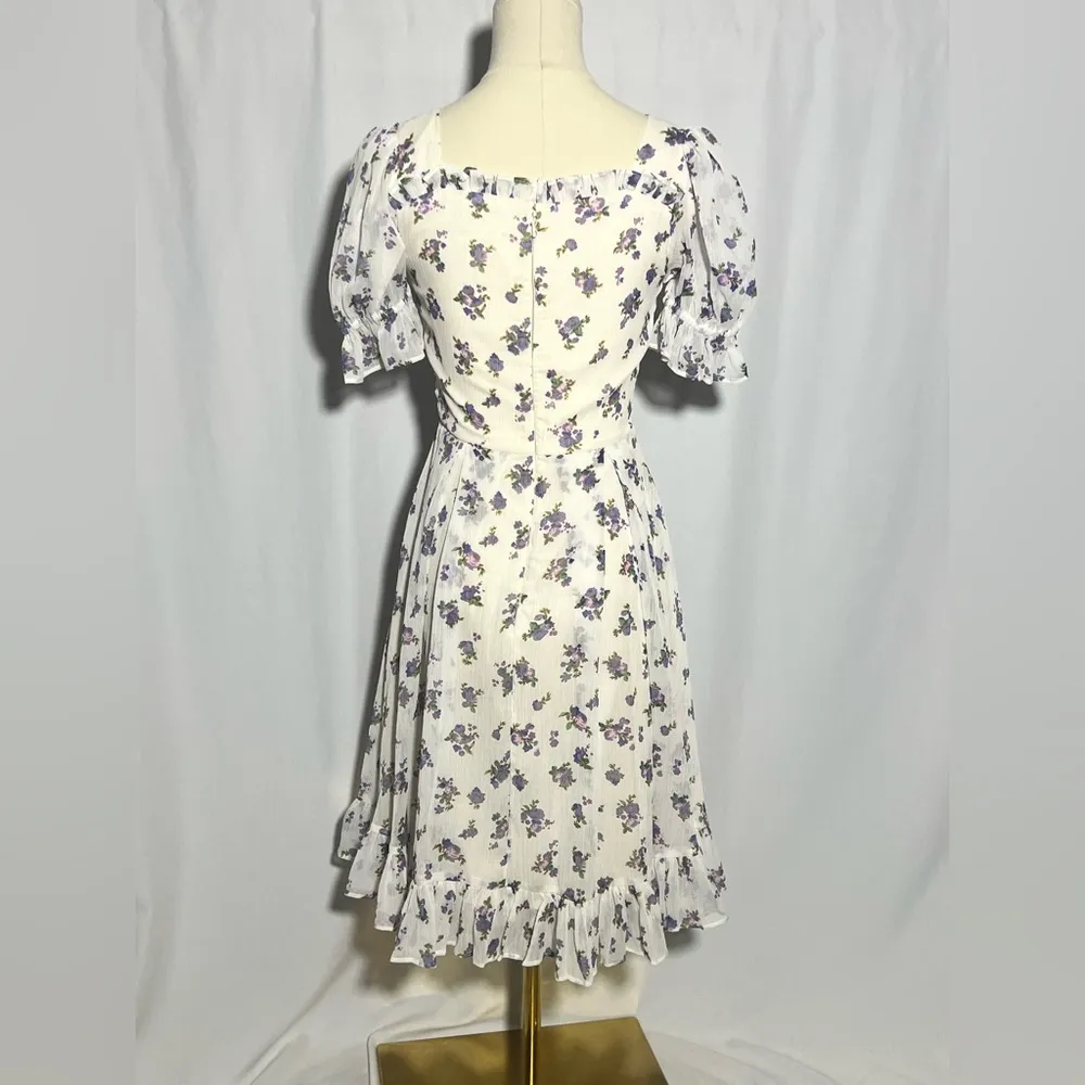 Ivy City Co Dolly Dress Violet Rose | 00 NWT Purple - Image 6