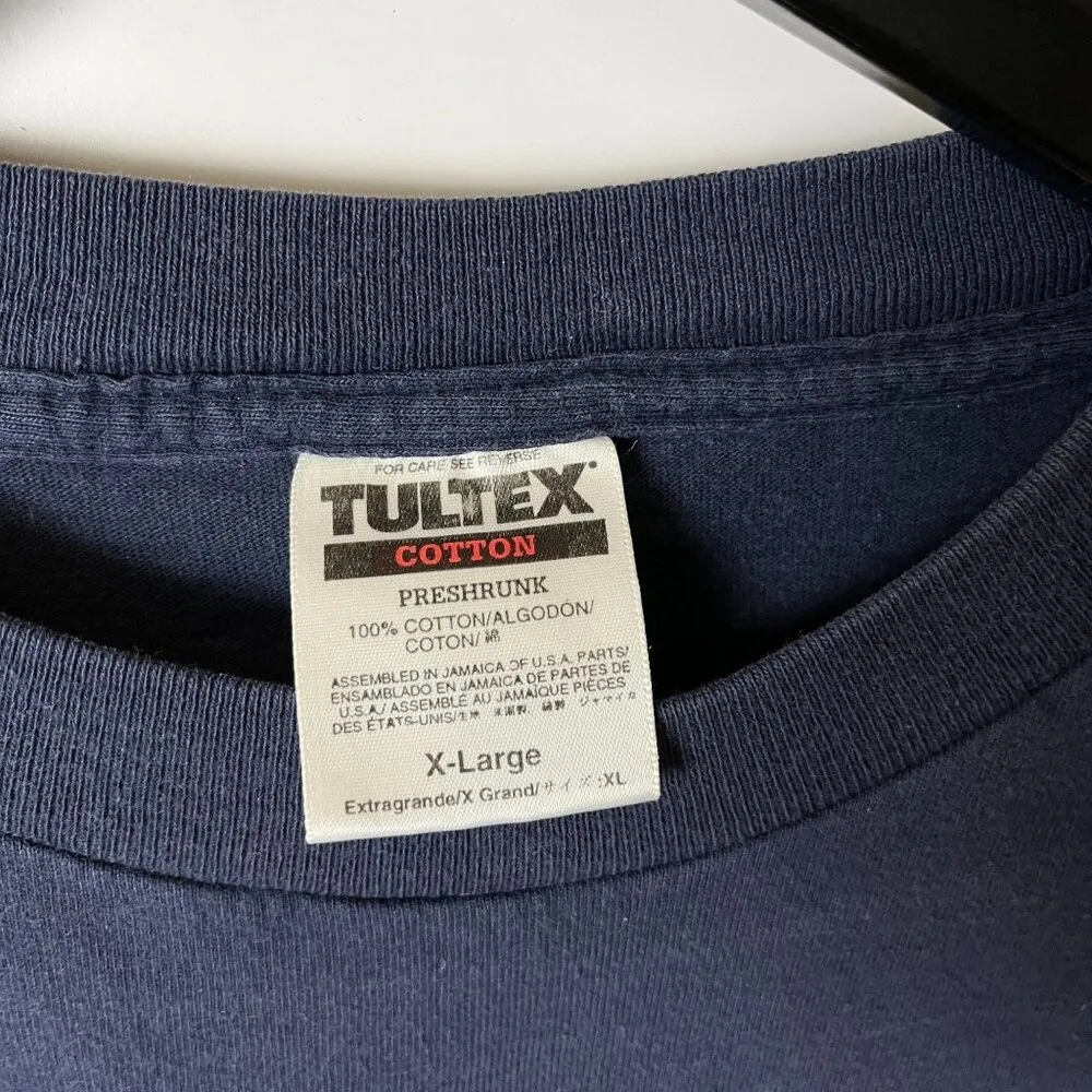 Waikoloa Hawaii Graphic T Shirt XL Tultex Navy Blue 90s Vintage Unisex Fit - Image 11