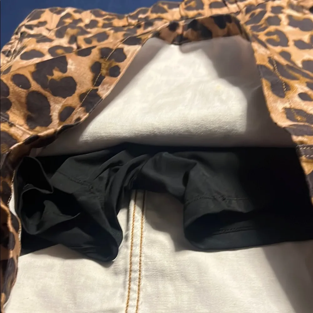 Boston Proper Leopard Print Skirt - Image 5