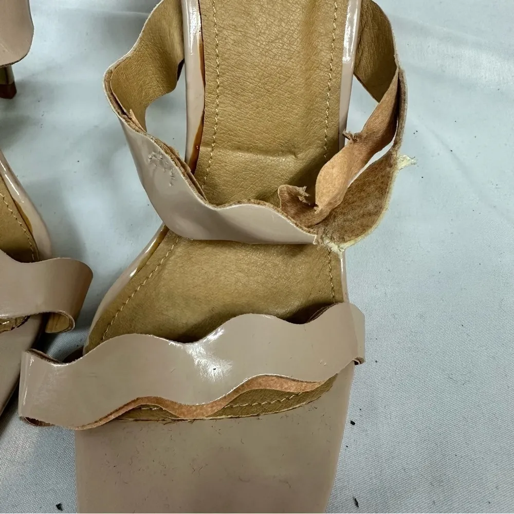 PUBLIC Desire Nude Heels in Size UK 5 - Image 3