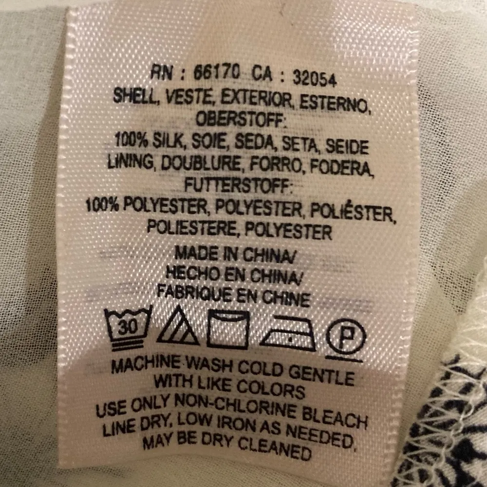 MAEVE Anthropologie Anthro On The Town Violin Print Silk Blouse - Image 6