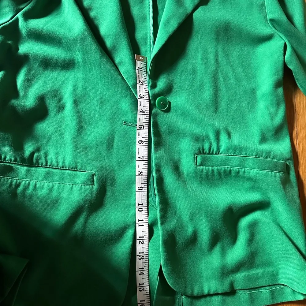Monki  Kelly Green oversized blazer and skirt suit set, size S - Image 6