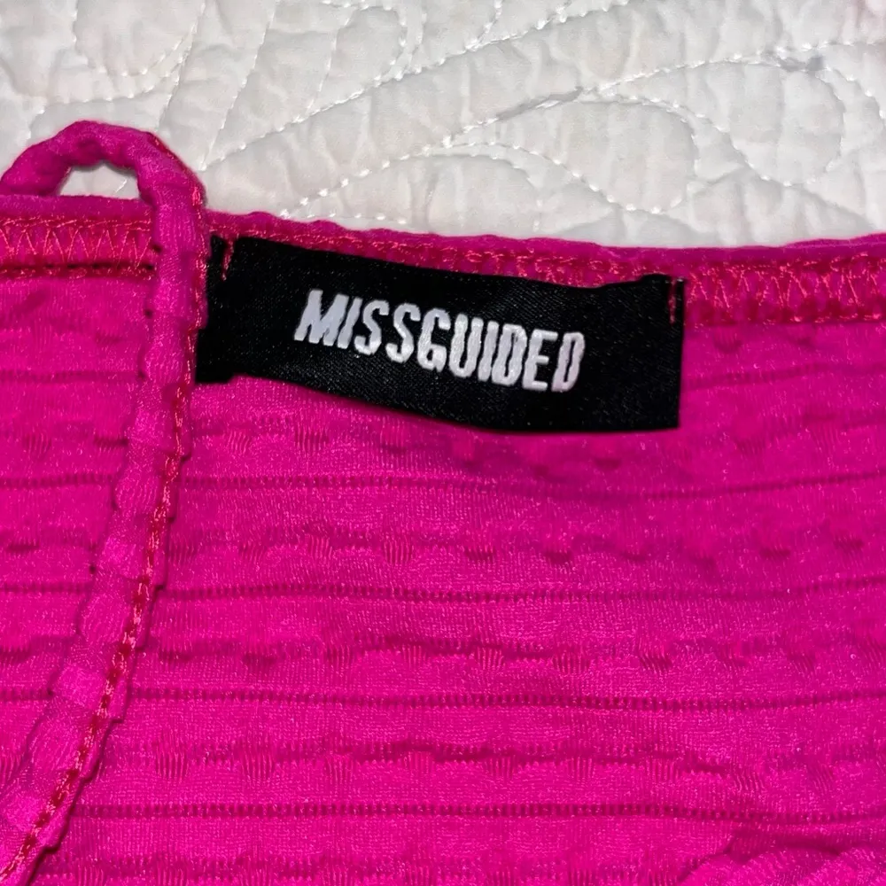 MISSGUIDED Ribbed Bodycon Dress sz 10 - Image 2