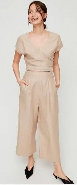 Aritzia Wilfred Linen Brax Jumpsuit - Image 3