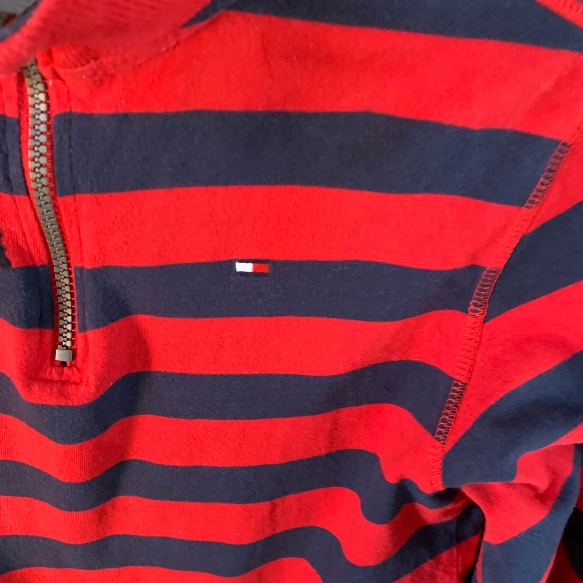 Tommy Hilfiger cropped quarter zip top - Image 5