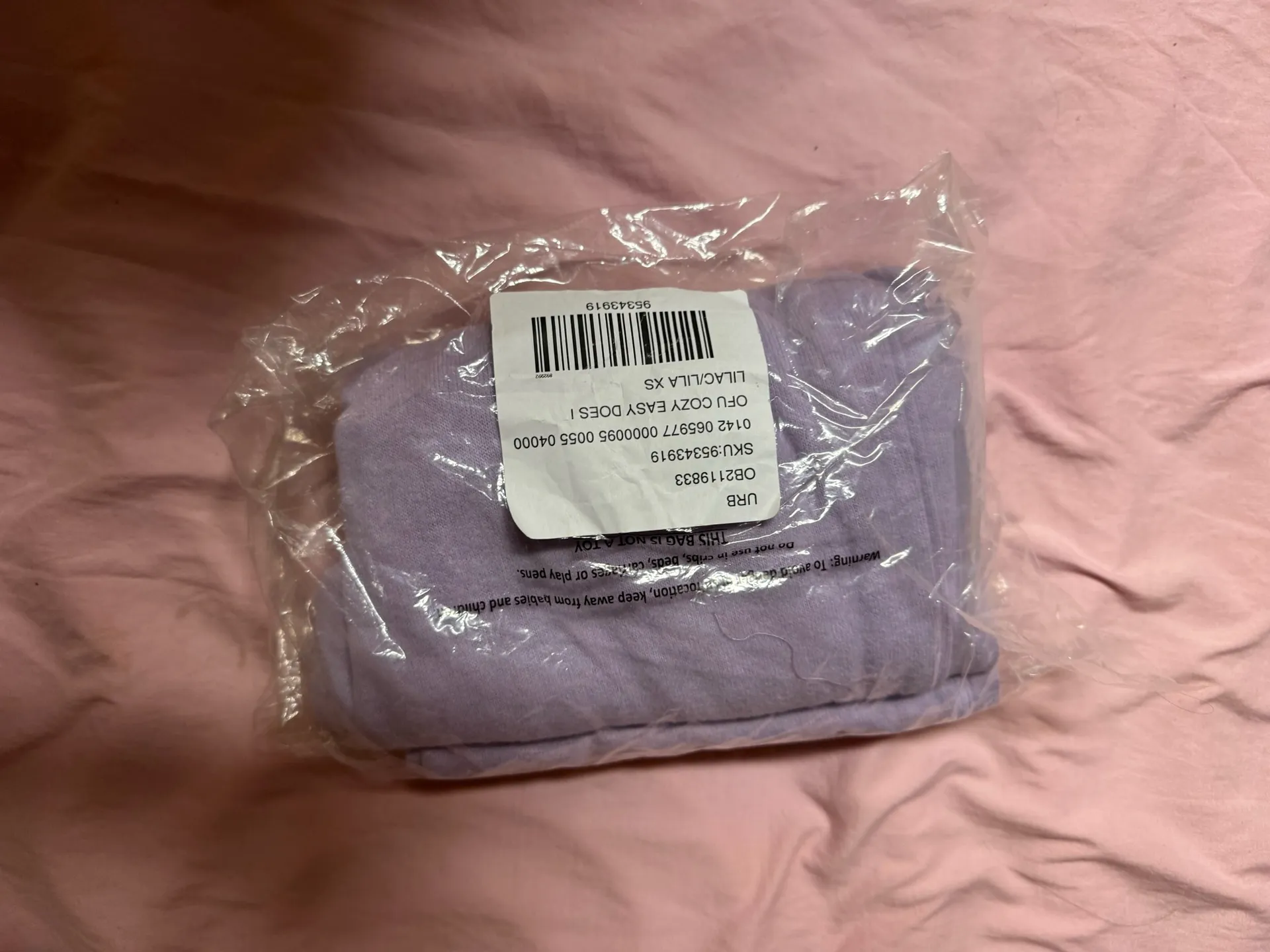 urban outfitters easy does it lilac lounge pants - Image 2