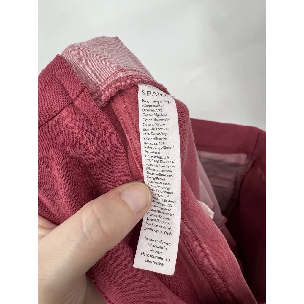 SPANX Stretch Twill Cropped Pants Women Plus Size 3X Slimming Wide Leg High Rise - Image 5