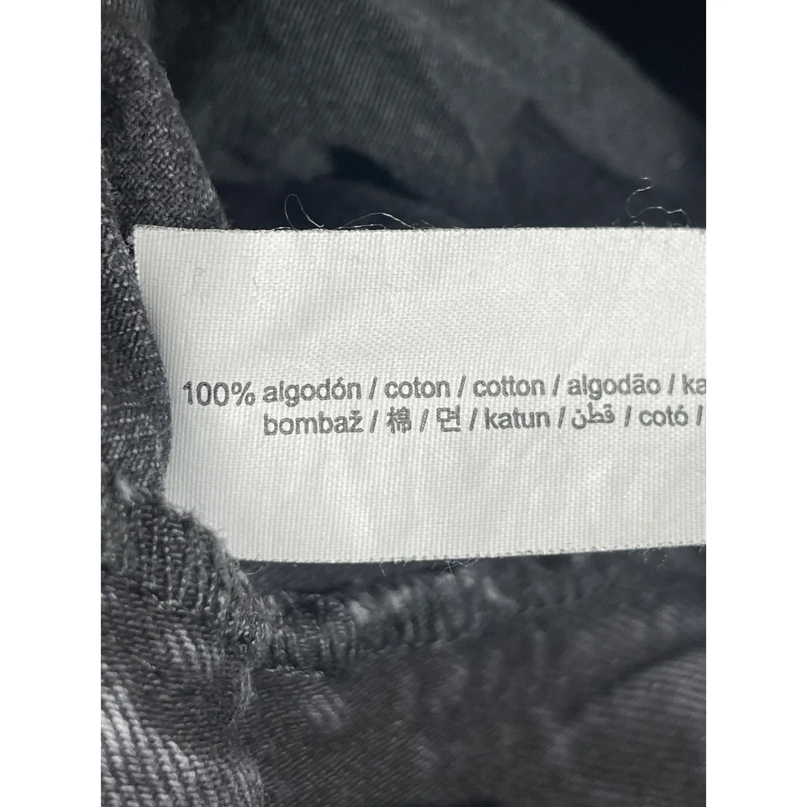 Zara Women's Black High Waisted Straight Wide Leg Baggy Denim Jeans Pants Size 6 - Image 5