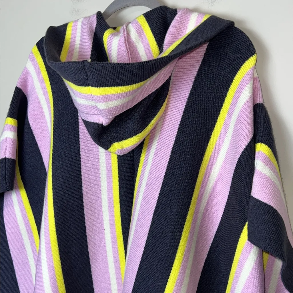 Free People Hooded Poncho Oversized Boho One Size - Image 8