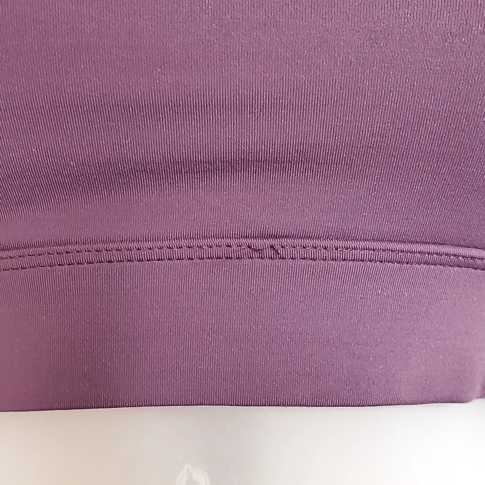 Glyder Purple Sports Bra Moisture Absorption - Image 2