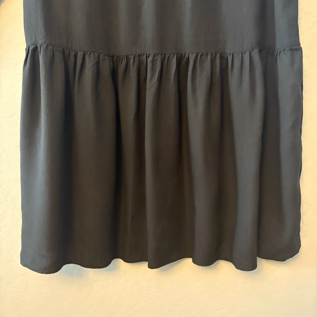 Frank & Eileen Grayson the Changemaker dress in black liquid lyocell size 01 XS - Image 13