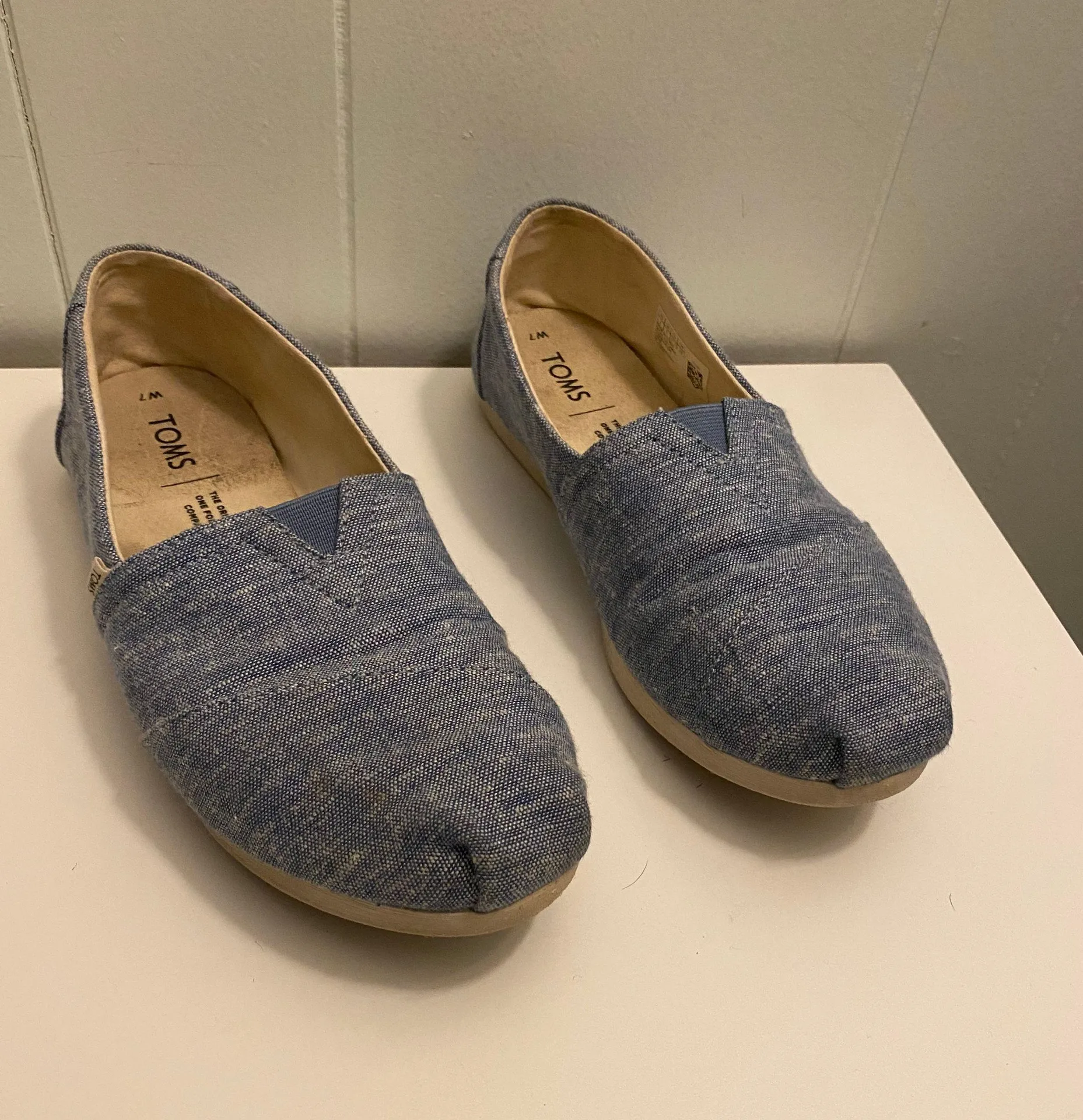 Blue  Slip-ons - Image 2