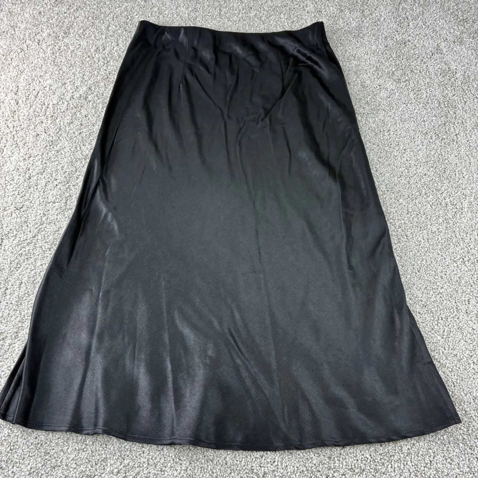 Sanctuary Women's‎ Black Midi Skirt A-Line Elastic Waist Casual L - Image 5