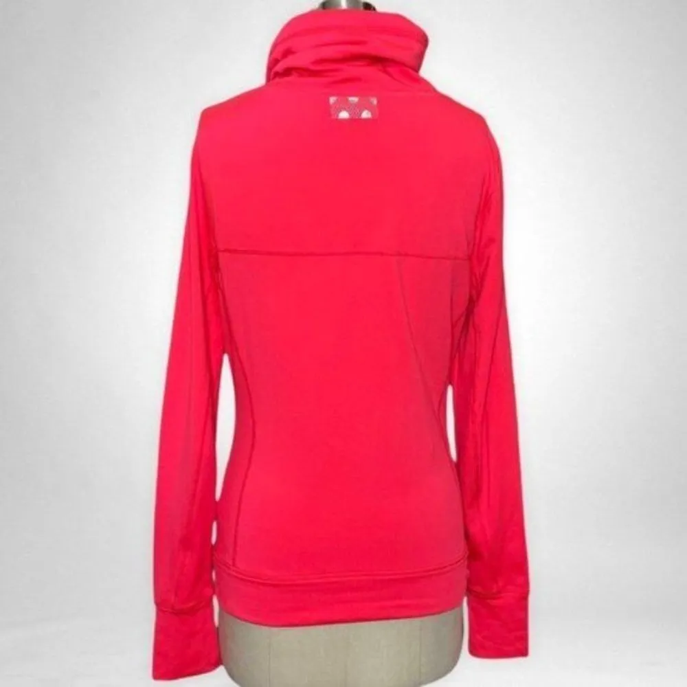 Victoria’s Secret Pink Ultimate Fleece Pullover Cowl Neck Athletic Shirt Small - Image 4