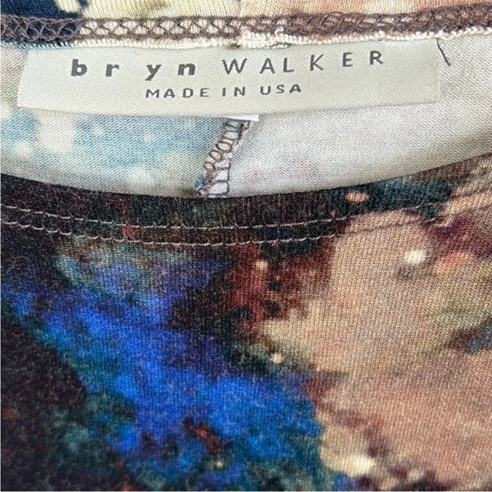 EUC Bryn Walker Damien Galaxy Print Jersey L/S Tunic / Dress Oversized Small - Image 9